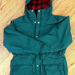 L.L. Bean Green Military Field Jacket